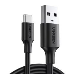 Cable USB-A a USB-C, 2 Metros, Carga y Sincronización de Datos, Carga Rápida 60W, Datos 5 Gbps, QC 3.0/2.0, FPC, AFC, Protección